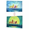 Disney Simba, Pumbaa and Timon Postcard Hakuna Matata Lenticular Japan NEW Disney Store
