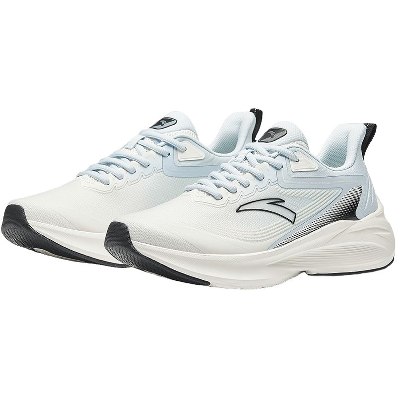 Anta Poison Sting 5 Comfortable Fashion Non-Slip Wear-Resistant Low-Top Running Shoes Men Sneaker White Blue 912435502-3