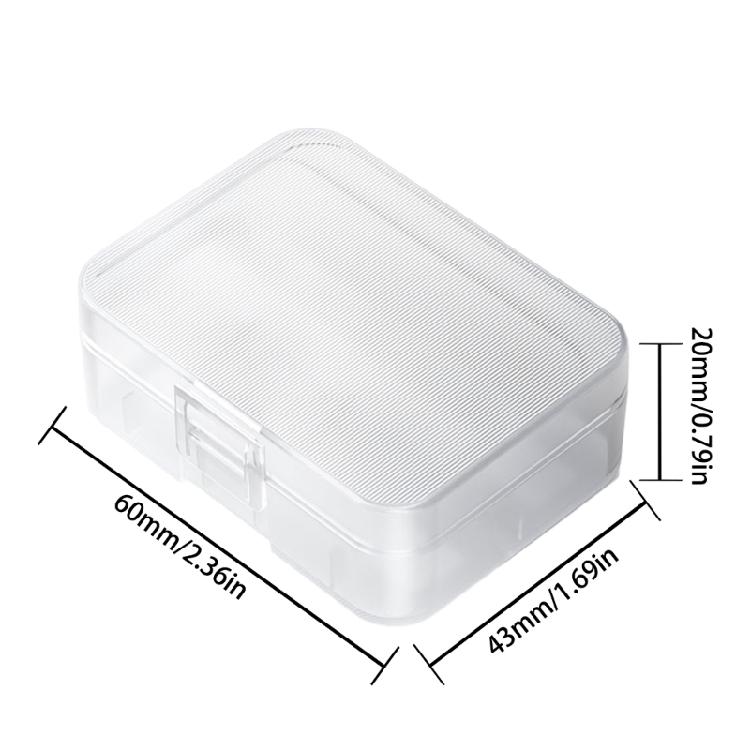 Battery Storage Case for 2pcs 18500 or 3pcs 16340 Batteries Protectors