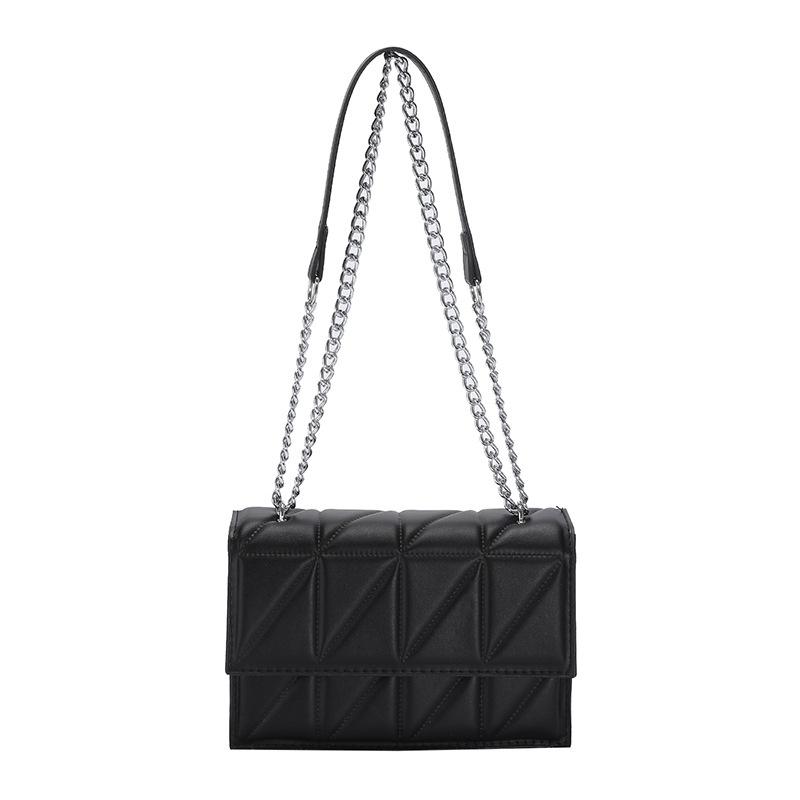 New Arrival Mini Shoulder Bag 2022 Fashion Korean Style Quilted Chain Embroidery Crossbody Bag