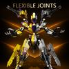 SEMBO BLOCK Action Figures Assembly Building Blocks Transform Mech Model Bricks Ornament Kids Idea Toys for Boys Halloween Gifts