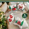 Cartoon Christmas Theme Pillowcase Printed Polyester 40/45/50Cm Throw Pillowcover Decorative Sofa Cushion Pillowslip Home Decor