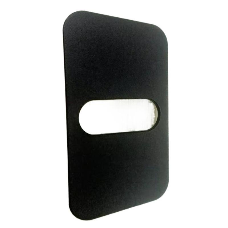 Black Trunk Luggage Compartment Locking Column Tailgate Latch Cover Panel Decoration Plate Automobile Part for Buick Regal 2017-