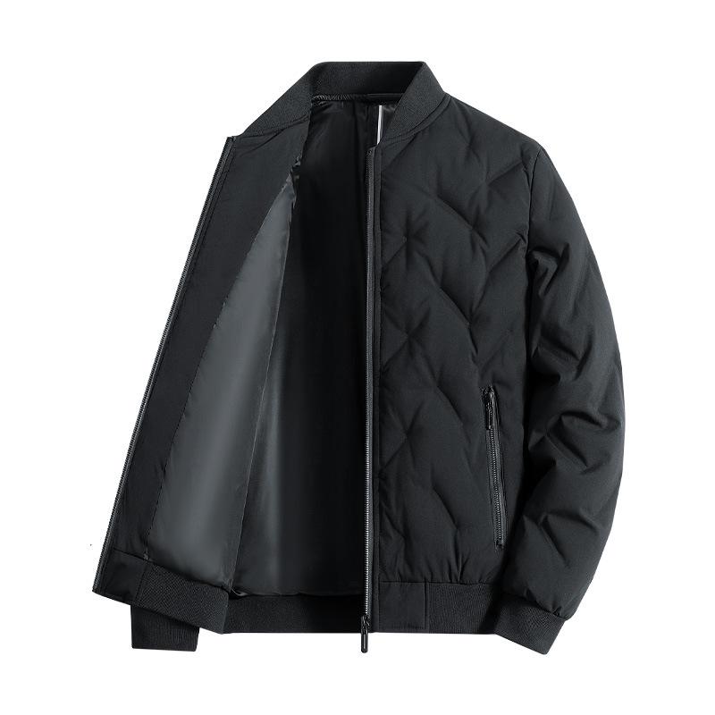 Men's Lightweight Warm Duck Down Baseball Jacket - Autumn & Winter Style