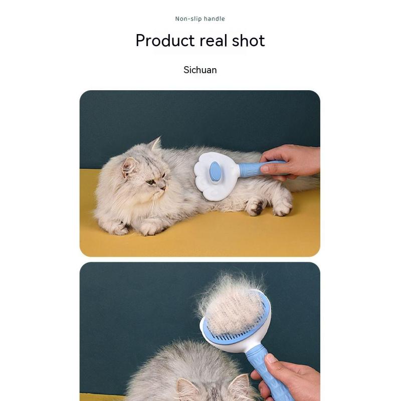 Cat Comb Dog Hair Cat Brush Comb Artifact Cat Hair Cleaner Hair Removal Cat Dog Special Pet Supplies