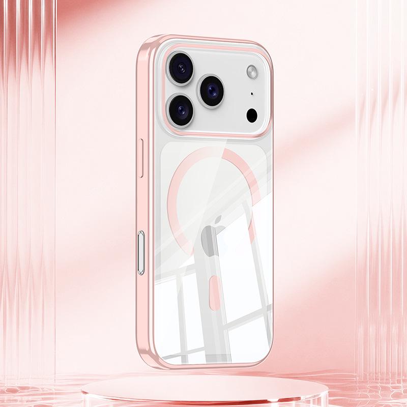 Wions Magnetic Airbag Drop-Proof Case for iPhone 17 Pro iPhone 16 Pro