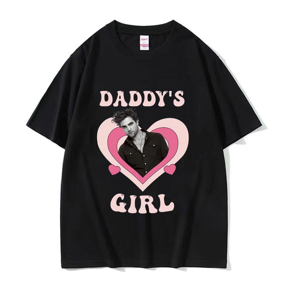 I Love Hot Dads Tshirt The Twilight Saga Charlie Swan Billy Burke Graphic Tshirts Unisex Women Cotton Oversized T Shirt Streetwear