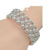 2023 Korean Style Pearl & Rhinestone Open Bangle for Women