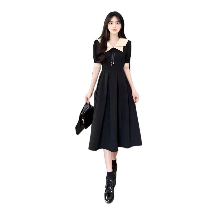 2026 Summer Hepburn Style Plus Size A-line Dress: Versatile, Fashionable, Age-Defying Women's Skirt