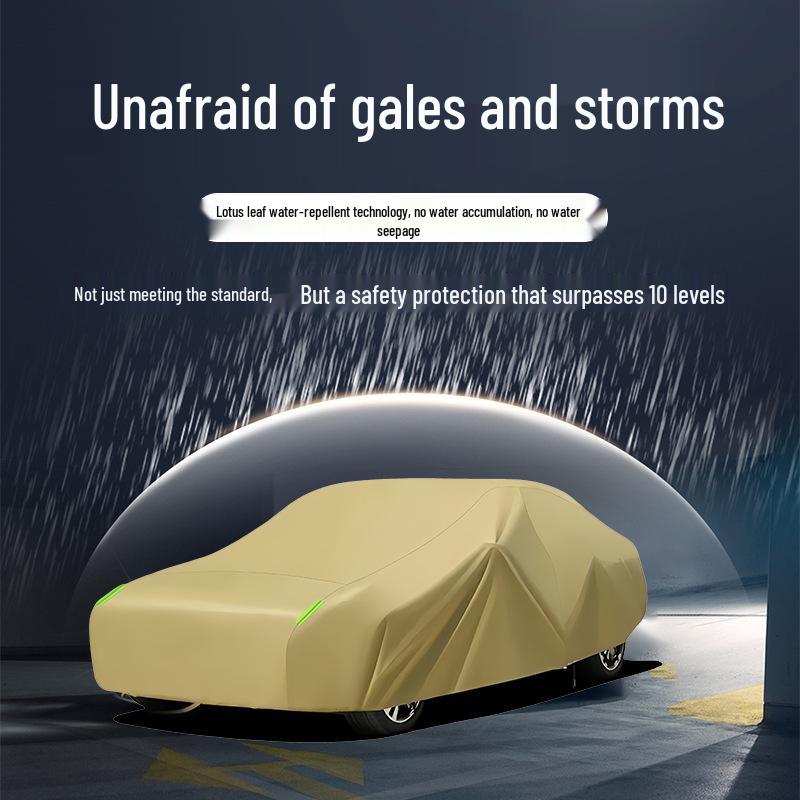 Mazda All-Season Oxford Car Cover: Rainproof, Dustproof, Sun Shade, Heat Insulation.