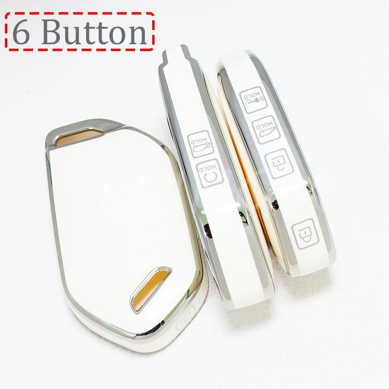 NCUD9 Car Key Case Fob New Key Cover for Kia Picanto Sorento MQ4 Carnival KA4 Morning K5 Carens EV9 Seltos 2024 2025 for Kia