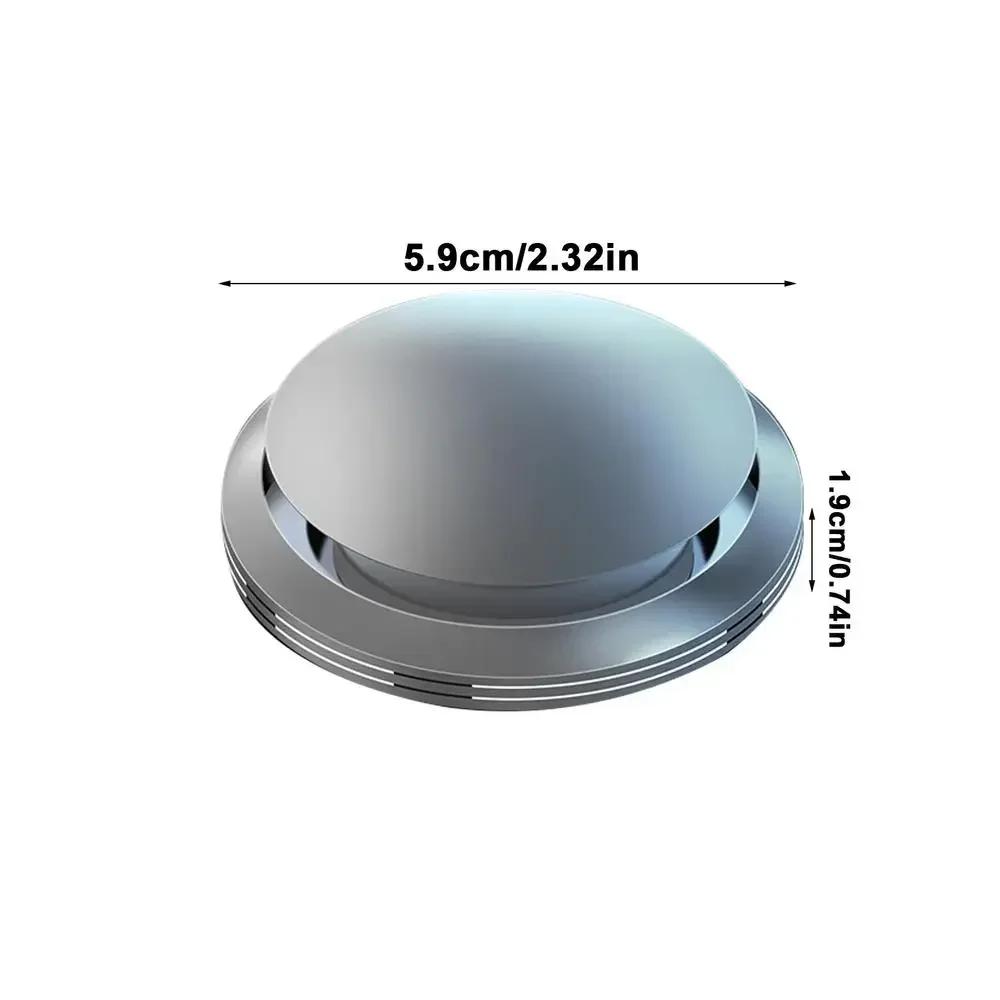 Car Aromatherapy Flying Saucer Shape Rotating Adjustment Long-lasting Light Fragrance Car Solid Perfume Car Decorative Ornaments
