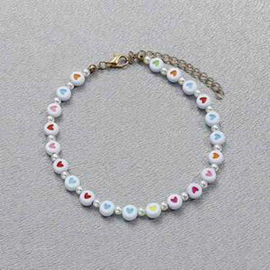 Bohemian Summer Vacation Style Creative 26 Letter Anklet