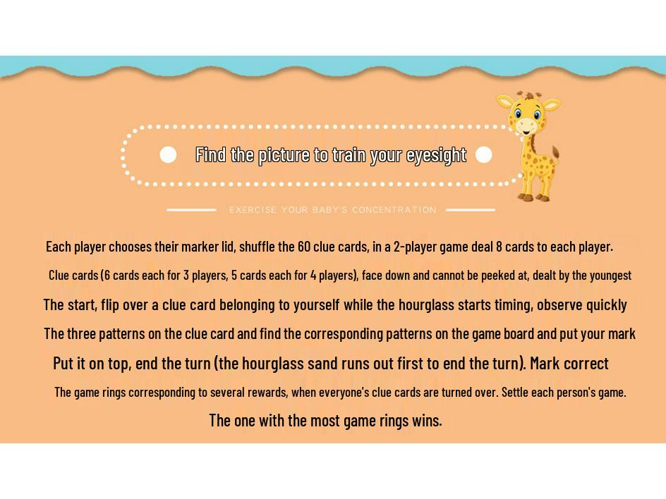 Bilde finn- og hukommelsestreningsspill for barn i alderen 3-6 år: Forbedrer konsentrasjon og logiske ferdigheter