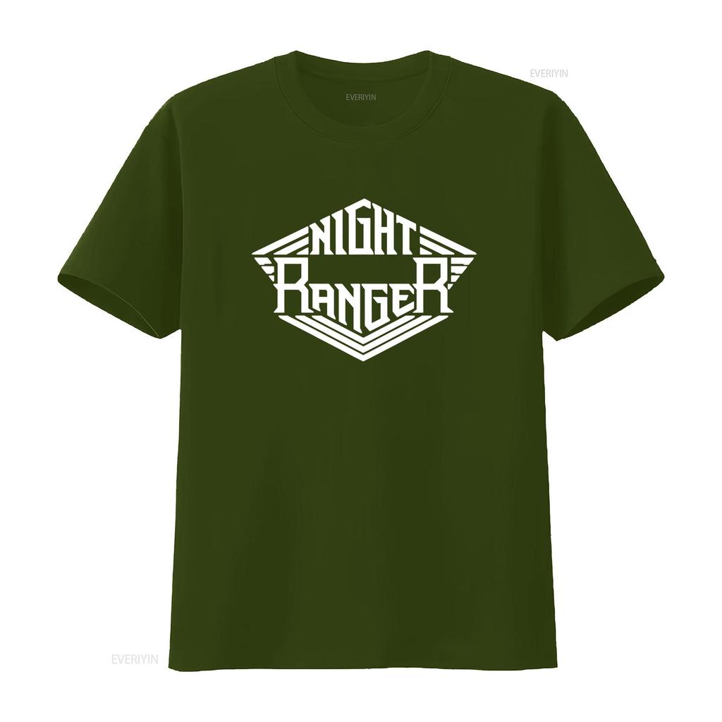 NIGHT RANGER Print T SHIRT Available in All Sizes S M L XL XXL and Colours Black White vintage Washed Comfortable Stylish