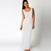 Summer Women's New Casual Sexy Tank Top Long Dress Sleeveless Slim Fit Dress
