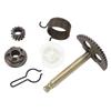 6PCS Kick Start Shaft Gear Assembly Set Metal Alloy Professional Safe Stable Performance for PW50 All Models