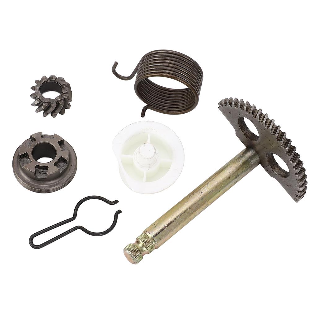 6PCS Kick Start Shaft Gear Assembly Set Metal Alloy Professional Safe Stable Performance for PW50 All Models