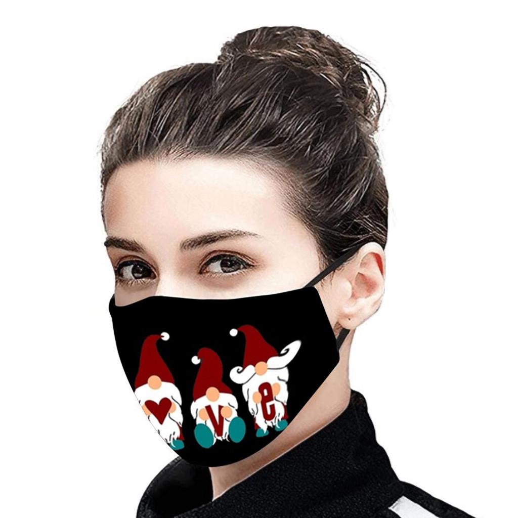 1pc Mouth  for Dust'  Anti-Face Mask Washable Earloop Mask