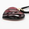Baccarat heart Necklace crystal 29.5g Women Used