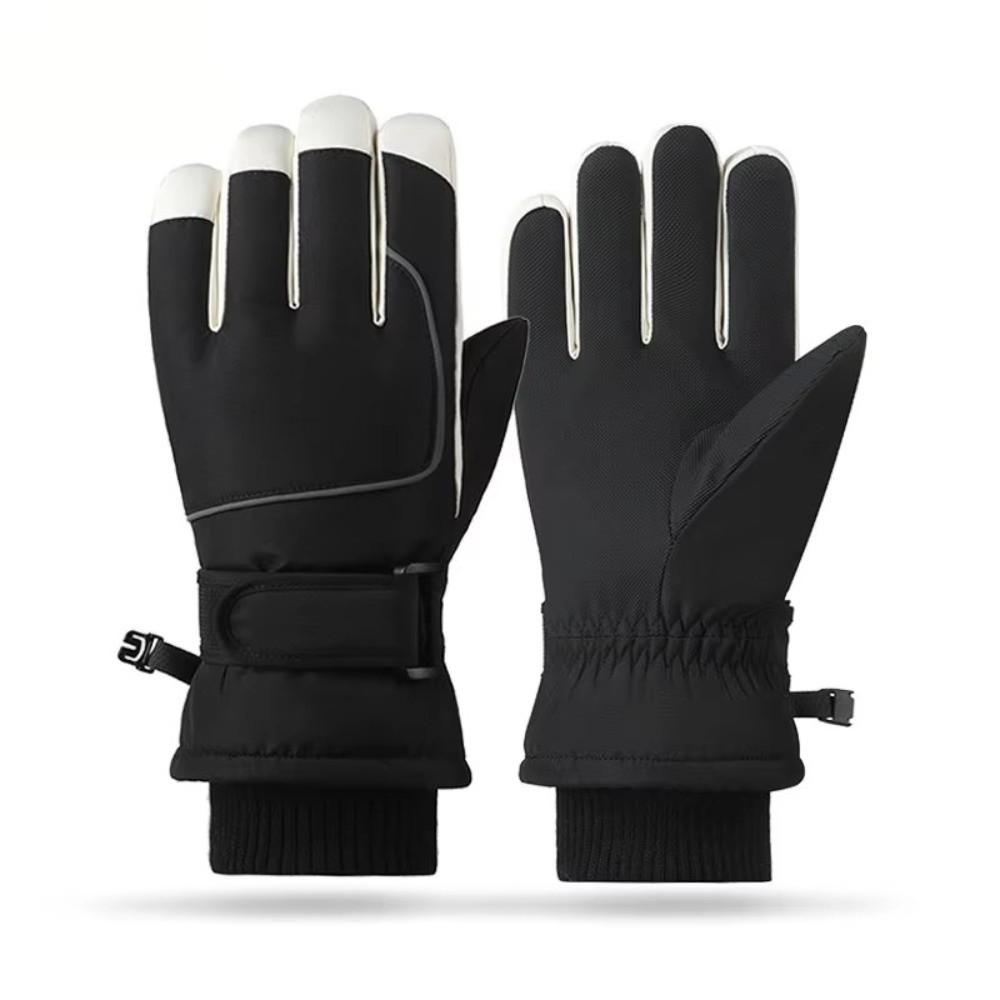 Anti-Skid Winter Gloves Thick Waterproof Gloves Fashion Ski Gloves  Men Women