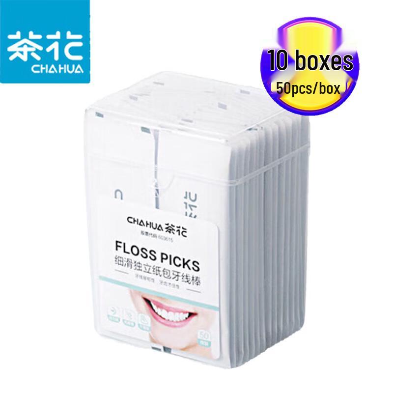 Chahua Household Dental Floss Picks, 500 Count