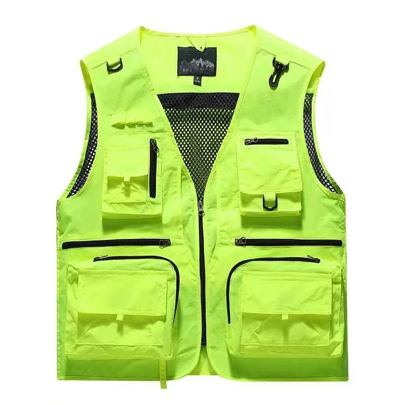 New Quick-drying Vest Men's Casual Outdoor Multi-bag Fishing Photography Vest