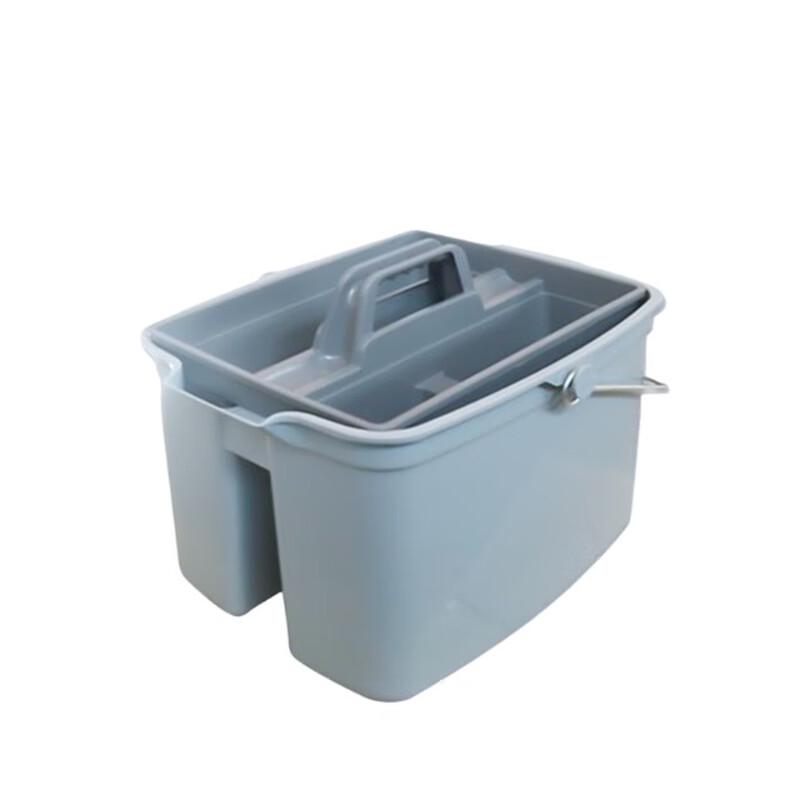 YuYu Double Compartment Cleaning Bucket & Tool Basket