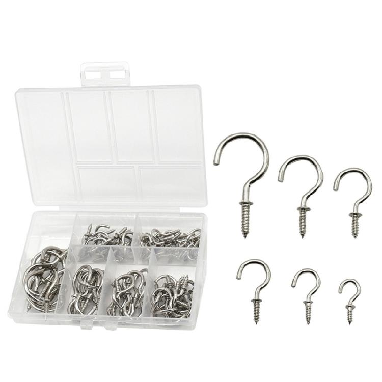 Set mit 75 Eisenbecherhaken Effiziente & Praktische Haken Geeignet für Zubehör