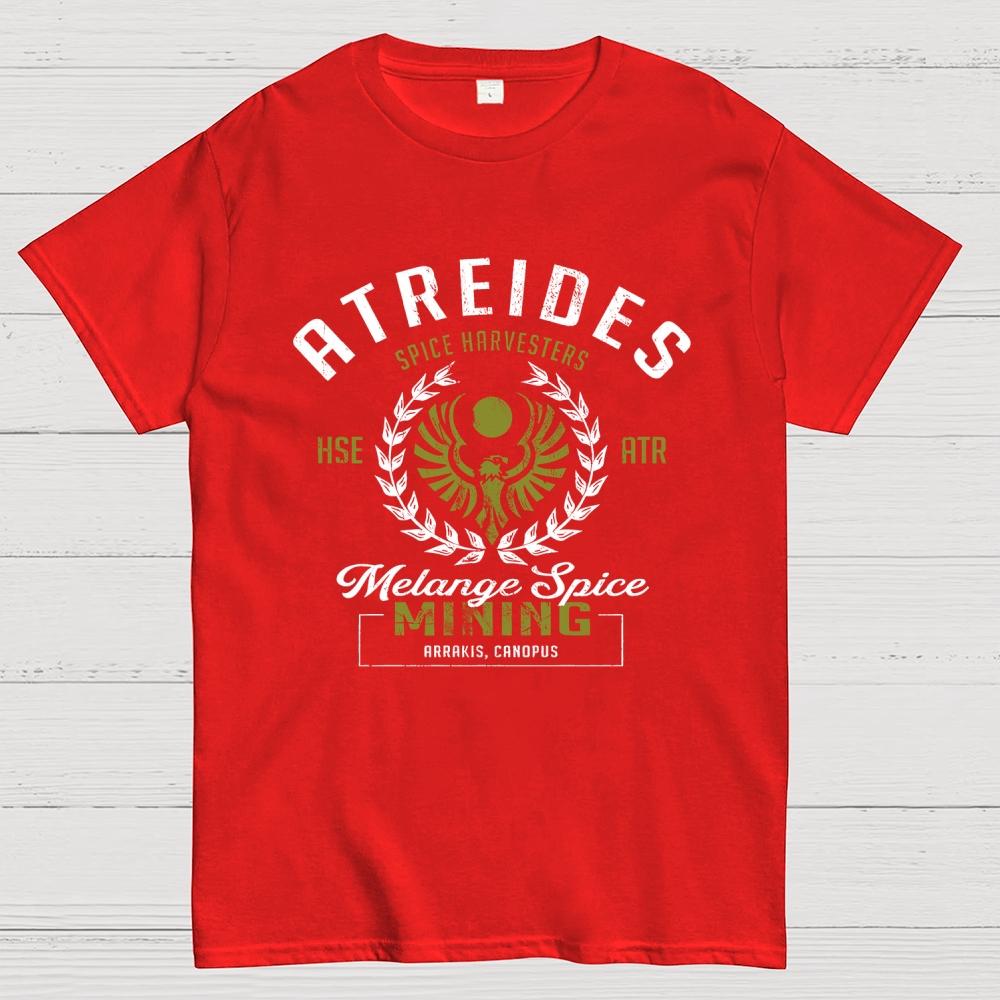 Atreides Spice Mining Unisex Cotton Summer Casual Cool Loose T-Shirt