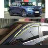 For Honda AVANCIER URV UR-V 2016-2017 2018 -  Car Sticker Plastic Window Glass Wind Visor Rain/Sun Guard Vent