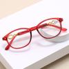 Women Anti-Blue Light Square Reading Glasses Presbyopia Eyeglasses Prescription Spectacles Hyperopia Eyewear