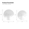 4Pcs 55mm 56mm Car Wheel Center Cover Sticker Hub Cap Decoration For Jeep Wrangler Grand Cherokee Avenger Compass Wagoneer XJ JL AKU1