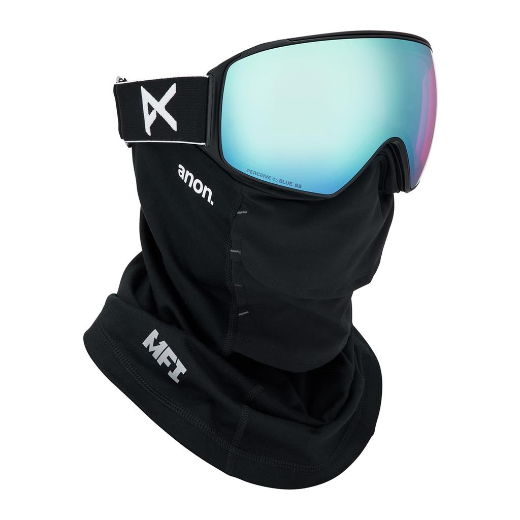 ANON Unisex M4 Low Bridge Fit Goggles in (Toric) Black/Blue