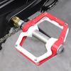1 Pair MUQZI Bicycle Pedal Anodizing Treatment Spacers High Strength Extension Bolts Anti Deformation Pedal