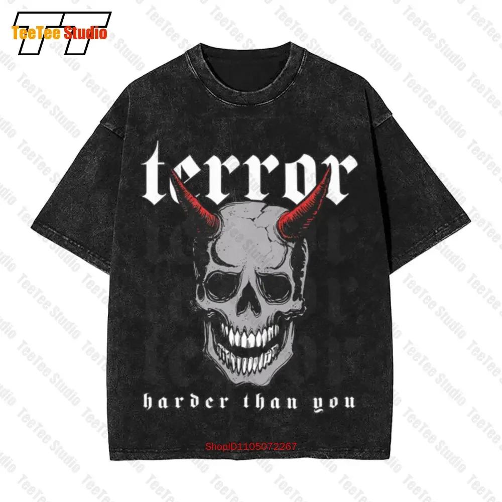 Terror Skull Vintage Oversized TShirt New Size S Sale Hardcore Hc Oi Punk Madball Agnostic Front NQ S