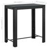 VidaXL 7-Piece Garden Bar Set with Cushions Bistro Furniture Outdoor Dining Set Lounge 3064784