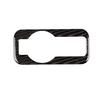 For VW Touareg 2011 2012 2013 2014 2015 Car Interior Headlight Switch Frame Cover Trim Carbon Fiber