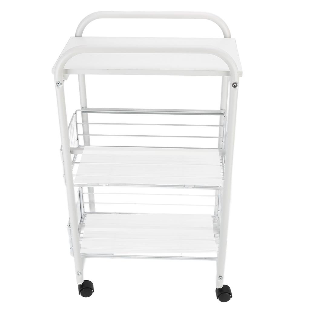Cărucior mobil de depozitare cu rotile, tip stativ de podea, cărucior utilitar mobil cu roți cu rotile pentru bucătărie