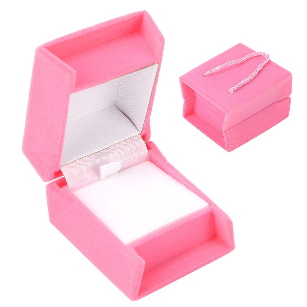 Small Travel Jewelry Box Protect Jewelry Retro Design Exquisite Earrings Box for Rings