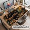 Dragon Theme Customized Mouse Pad Personalized Print Name Text Desk Mat For Home Office Table Decor