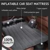 Portable Inflatable Car Bed - Plush Mattress for Rear Seat & Trunk Ideal for Road Trips Camping Outdoor Adventures RV Bedding