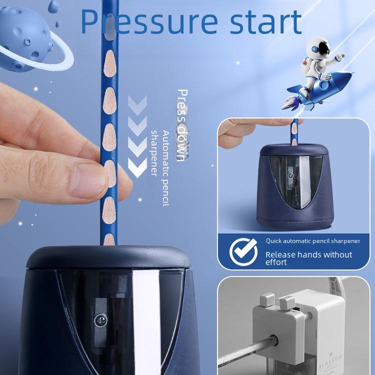"Electric Automatic Pencil Sharpener for Children's Primary School Students"