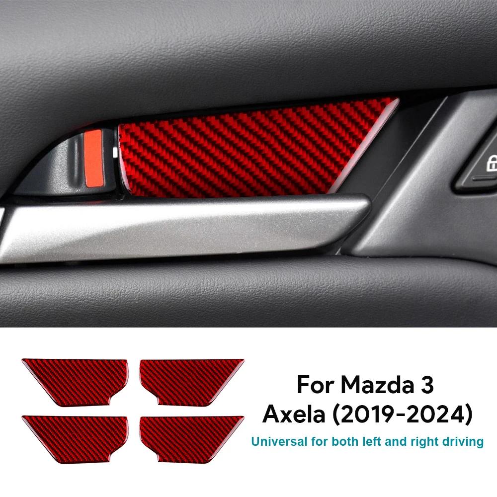 

Real Soft Carbon Fiber For Mazda 3 2019 2020 2021 2022 2023 2024 2025 Mazda3 Axela/CX30 20-25 Inner Door Bowl Panel Sticker For CX-30 20-25