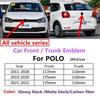BRG1 GOLF 4 5 6 7 For VW VOLKSWAGEN 2026 New Car Front Grill Cover OR Rear Trunk Emblem Lid Logo Sticker For vw polo 2011-2021 at2