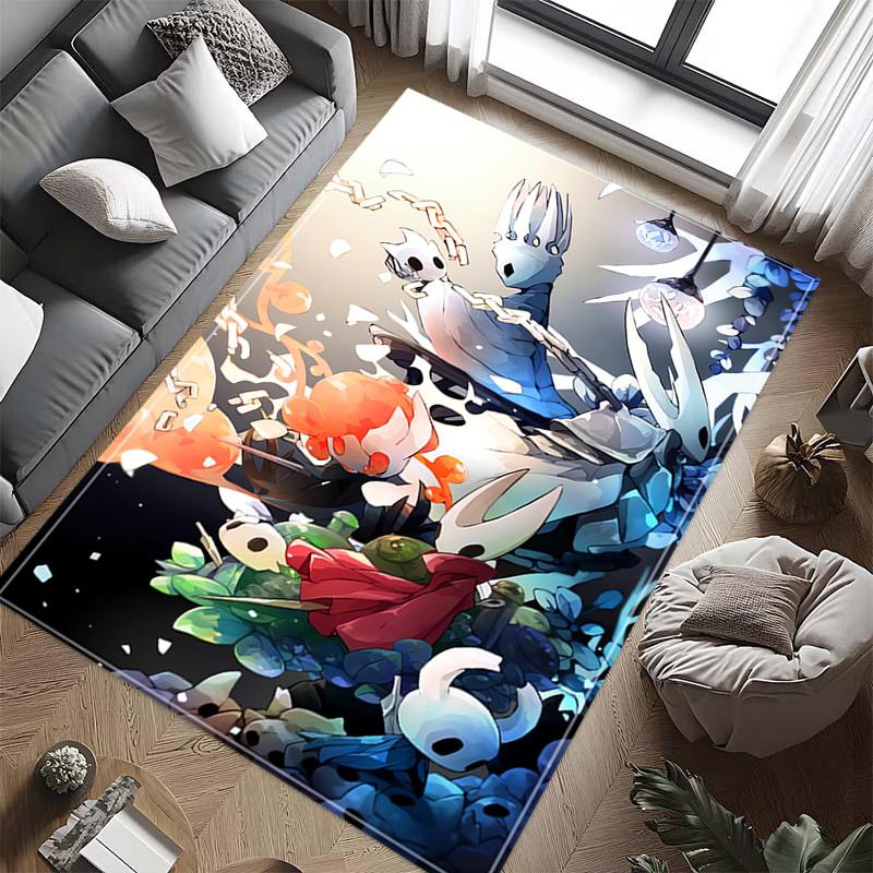 Light Darkness Clash Carpet Floor Mats Living Room and Bedroom Mats Art Bathroom Mat Office Chair Cushion