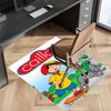 Caillou Printed Absorbent Washable Carpet, Non-Slip Bathroom Mats, Kitchen Rugs, Yoga Mat,Living Room Entrance, Camping Picnic Rugs
