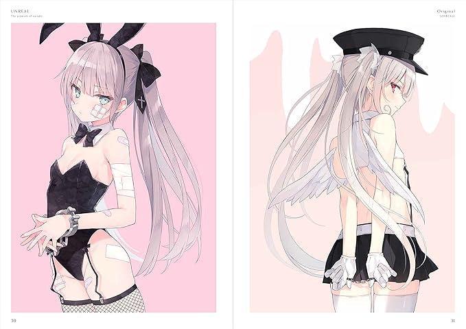 [USED] Rurudo Official Art Book "UNREAL