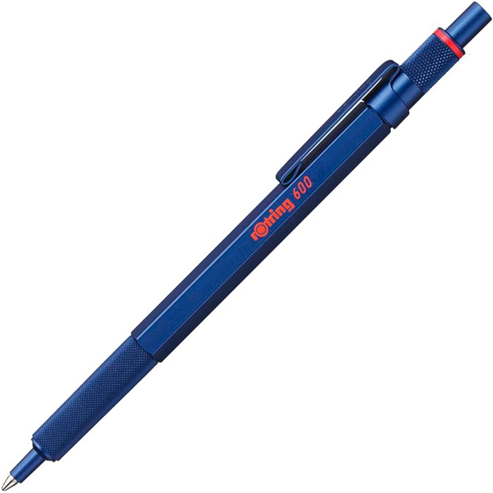 RotRing Rotling Ballpoint Pen, Permanent 600, Iron Blue, 2114262, Regular Imported