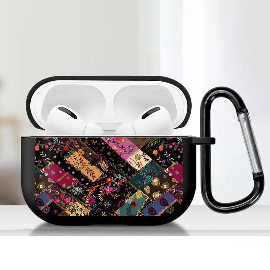 Colorful Patchwork Pattern Earphone Cases Cover Case For Airpods 2 4 Pro3 1 Pro Pro2 3